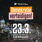 Demokratie verteidigen! 23.03. in Wien Demokratie verteidigen! 23.03. in Wien - Shareable