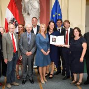 PreisträgerInnen 2. Preis: Hans Maršálek Preis 2018 © Parlamentsdirektion / Johannes Zinner PreisträgerInnen 2. Preis: Hans Maršálek Preis 2018 © Parlamentsdirektion / Johannes Zinner