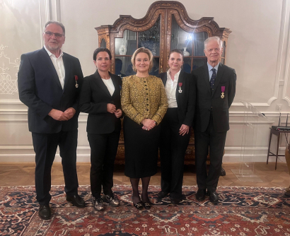 Ehrung Botschaft des Königreichs Belgien Ehrung Botschaft des Königreichs Belgien